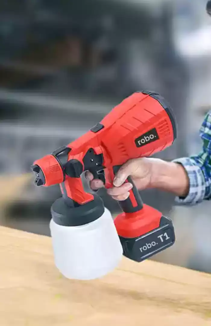 Çift Akülü Şarjlı Boya Makinesi - interartyazilim.com.tr